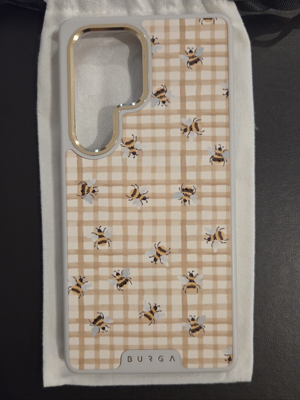 Burga Elite Bee Gingham Phone Case